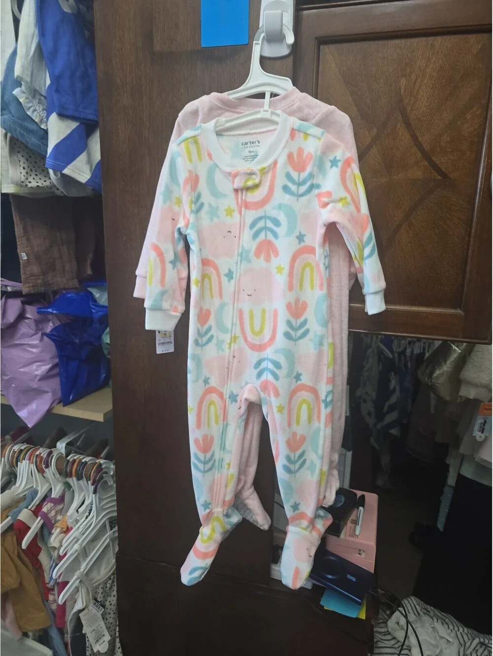 18m brand new fleece pajamas from carter's item.19G4
